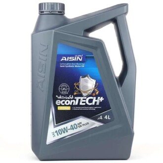 Моторна олива econTech Plus 10W-40, 4 л - AISIN ESSNP1044PB