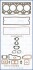 Комплект прокладок двигуна (верх) CASE IH MX LANDINI ATLANTIS, ATLAS, GLOBUS, REX / REX ORCHARD / REX VINEYARD MASSEY FERGUSON 200, 2000, 400, 4000, 6000 1004-4/1004-40/1004-42 - ((U5LT0178)) AJUSA 52175900 (фото 1)