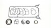 Комплект прокладок Sprinter OM602 (нижній) - (6020105505, 6050100605, 6020100080) AJUSA 54039900 (фото 1)