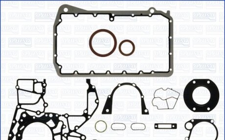 Комплект прокладок, блок-картер двигателя - AJUSA 54096000