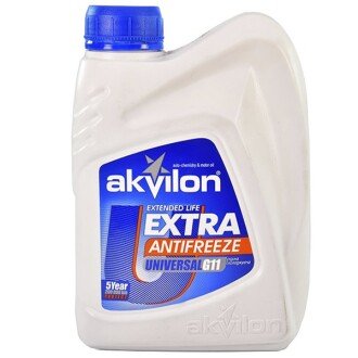 Антифриз G11 Extra -40°C синий, 1л - Akvilon AKVILONANTEXTBLU1KG