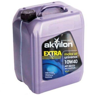 Моторное масло Extra 10W-40, 10 л - Akvilon AKVILON EXTRA 10W40 10L