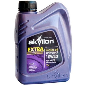 Моторна олива Extra 10W-40, 1 л - Akvilon AKVILONEXTRA10W401L