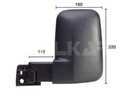 Зовнішнє дзеркало - ALKAR 9262961