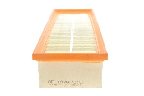 Фото 3 - Повітряний фільтр ALPHA FILTER AF1978