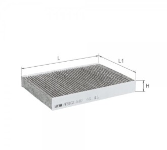 Салонний фільтр AF 5102a - ALPHA FILTER AF5102