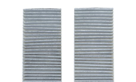 Фільтр салону BMW X3 (F25)/X4 (F26) 10- (вугільний) (к-кт 2шт.) - ALPHA FILTER AF5103A-2