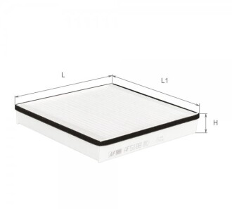 Салонний фільтр AF 5188 - ALPHA FILTER AF5188