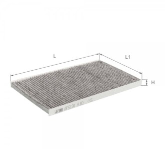 Салонный фильтр AF 5194a - ((90386776, 1808600, 1808602, 6808600, 6808610)) ALPHA FILTER AF5194