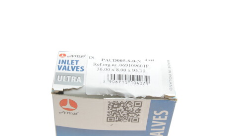 Фото 3 - Клапан впускний AMP PAUD005-S-0-N (PAUD005S0N)