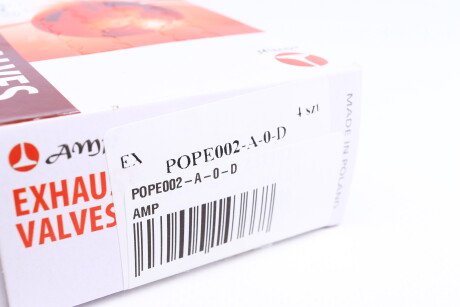 Фото 6 - Клапан выпускной AMP POPE002-A-0-D (POPE002A0D)
