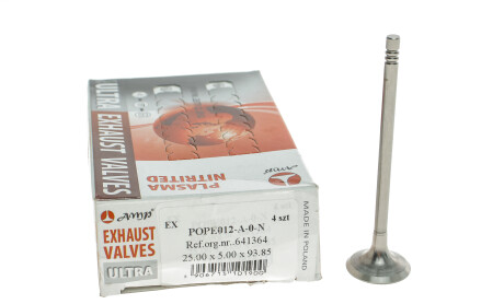 Фото 4 - Клапан випускний AMP POPE012-A-0-N (POPE012A0N)