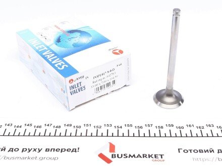 Клапан (впуск) Opel Corsa/Kadett 1.2/1.3 (33x7x104.5) (вальцювання) - AMP POPE017-S-0-D