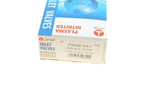 Фото 6 - Клапан впускний AMP POPE027-S-0-N (POPE027S0N)