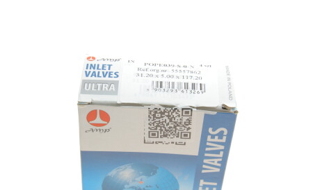 Фото 3 - Клапан впускной AMP POPE039-S-0-N (POPE039S0N)