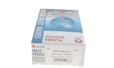 Фото 3 - Клапан впускний AMP PPEU038-S-0-N (PPEU038S0N)