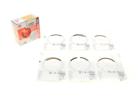 (к-кт 4 цилиндра) Кольца поршневые Chevrolet Lacetti 1.8 LDA (+0.50/81,"Кільця поршневі Chevrolet Lacetti 1.8 LDA (+0.50/81 - AMP PR-CHE-47-3549-050-SET