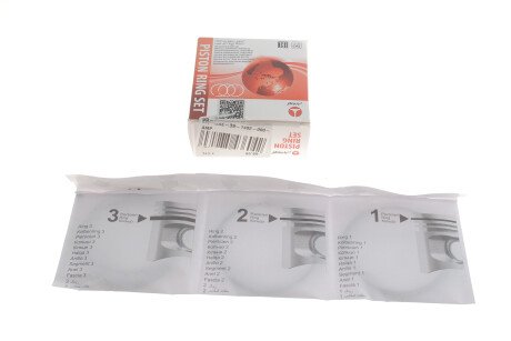 Фото 2 - Кольца поршневые AMP PR-DAE-39-1402-000-SET (PRDAE391402000SET)