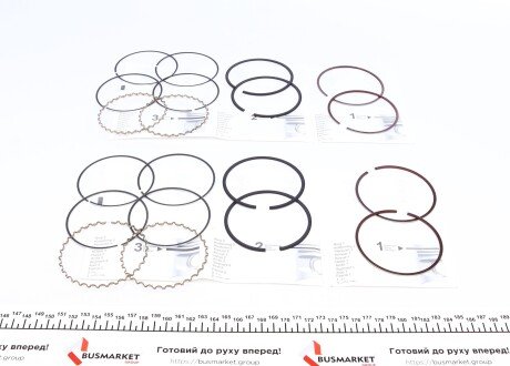 Фото 3 - Кольца поршневые AMP PR-DAE-49-3538-050-SET (PRDAE493538050SET)