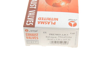 Фото 3 - Клапан выпускной AMP PREN019-A-0-N (PREN019A0N)