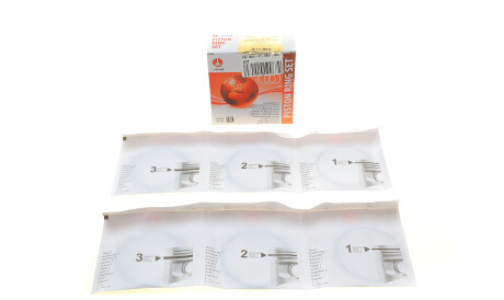 Кольца поршневые Ravon R2 1.2 16- (+0.25/70.75mm) (1.0x1.2x2.0) - AMP PR-RAV-47-5901-025-SET