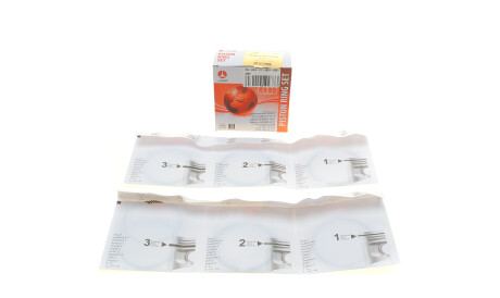 Кольца поршневые Ravon R2 1.2 16- (+0.50/71.00mm) (1.0x1.2x2.0) - AMP PR-RAV-47-5901-050-SET