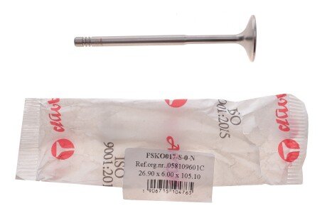 Фото 2 - Клапан впускний AMP PSKO017-S-0-N (PSKO017S0N)