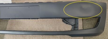 Бампер передній (вм\'ятини) VW PASSAT (B7, USA TYPE), 11 - 15 - AND 30807087REF
