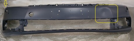 Облицювання бамперу VW CC (358), 12 - 17 - AND 30807324REF