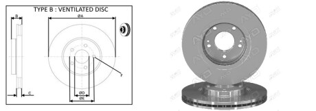 Фото товара Автозапчасть APLUS 61832AP : Купить на tto.com.ua