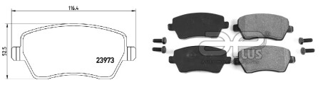 Фото товара Автозапчасть APLUS 71161CAP : Купить на tto.com.ua
