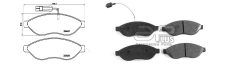 Фото товара Автозапчасть APLUS 71169BAAP : Купить на tto.com.ua