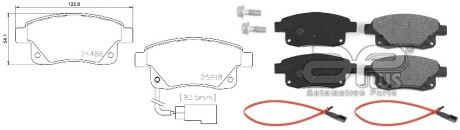 Фото товара Автозапчасть APLUS 71172BBAP : Купить на tto.com.ua