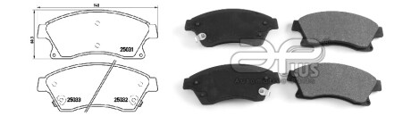 Фото товара Автозапчасть APLUS 71186BAAP : Купить на tto.com.ua