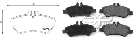 Фото товара Автозапчасть APLUS 71196BAAP : Купить на tto.com.ua