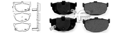 Фото товара Автозапчасть APLUS 71217BAAP : Купить на tto.com.ua