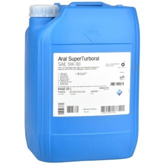 Моторна олива SuperTurboral 5W-30, 20 л - ARAL 11482