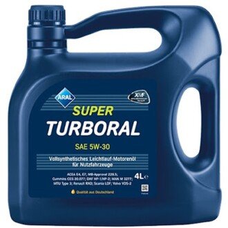 Моторна олива SuperTurboral 5W-30, 4 л - ARAL 11488