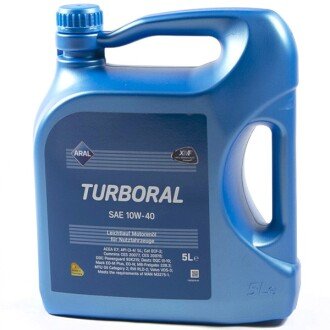 Моторна олива Turboral 10W-40, 5 л (15F45C) - ARAL 15BCD5