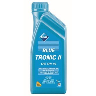 Фото 2 - Моторное масло ARAL BLUETRONIC II 10W40 1L (BLUETRONICII10W401L)