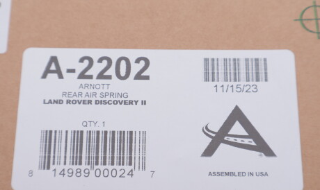 Фото 2 - Стойка амортизатору (амортизатор) ARNOTT A-2202