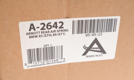 Фото 2 - Стійка амортизатору (амортизатор) ARNOTT A-2642 (A2642)