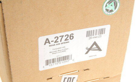 Фото 2 - Стойка амортизатору (амортизатор) ARNOTT A-2726 (A2726)