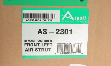 Фото 2 - Стойка амортизатору (амортизатор) ARNOTT AS-2301