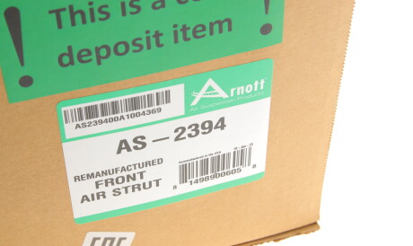 Фото 2 - Стійка амортизатору (амортизатор) ARNOTT AS-2394