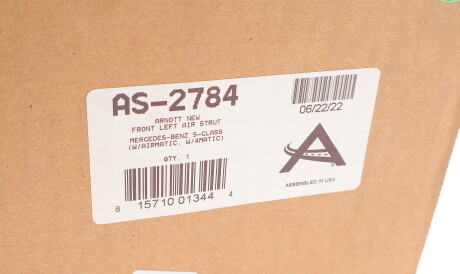 Фото 2 - Стойка амортизатору (амортизатор) ARNOTT AS-2784