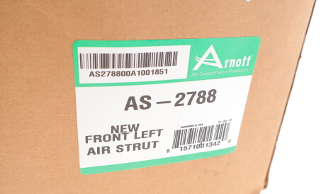 Фото 2 - Стойка амортизатору (амортизатор) ARNOTT AS-2788