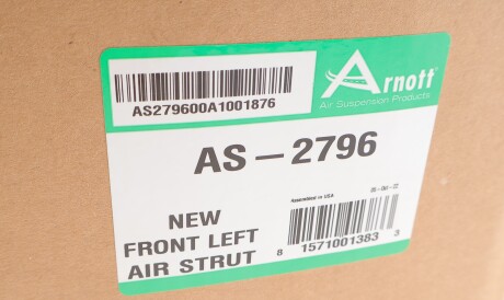 Фото 2 - Стойка амортизатору (амортизатор) ARNOTT AS-2796