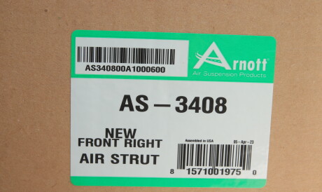 Фото 2 - Стойка амортизатору (амортизатор) ARNOTT AS-3408 (AS3408)