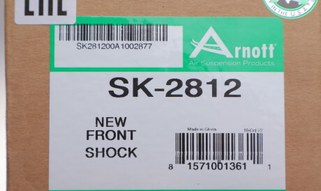 Фото 2 - Стійка амортизатору (амортизатор) ARNOTT SK-2812 (SK2812)